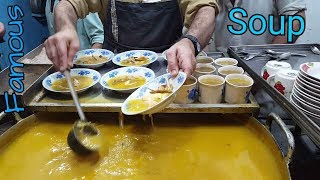 Asli Peshawari Soup Paposh Market Karachi [upl. by Sandye246]