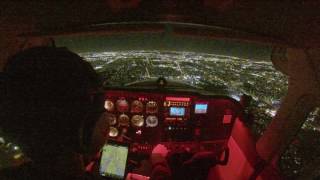 DFW Bravo Airspace  Addison Airport  Cessna 172 [upl. by Lunna]