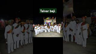 Talvar baji in navratri 🥁 reels navratri talvar baji trending hetal patel reels [upl. by Isdnyl]