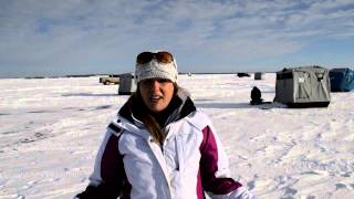 How to Ice Fish on Devils Lake [upl. by Yttel847]