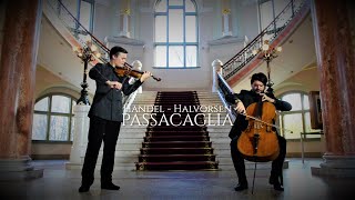 Handel  Halvorsen  Passacaglia Violin vs Cello [upl. by Ahsitnauq]