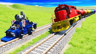 ❤Trains Derailments STREAM  beamng [upl. by Nisa]