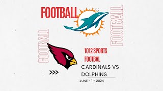 Cardinals vs Dolphins Week 2  1012 Sports Mentoring Program  Football 2024 [upl. by Trakas]