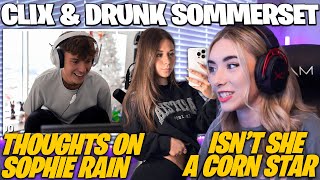 SOMMERSET Asked CLIX About His New CRUSH SOPHIE RAIN While She Was DRUNK  Fortnite [upl. by Sunny]