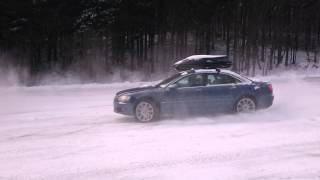 Audi a8 snow drift [upl. by Poulter]