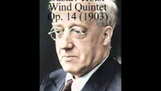 Gustav Holst  Wind Quintet Op14 Mvt 3 and 4 [upl. by Jerald]