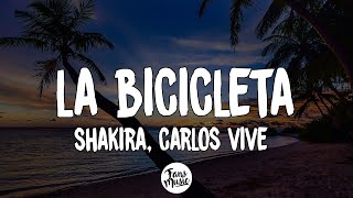 Carlos Vives Shakira  La Bicicleta LetraLyrics [upl. by Kilby]