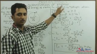 Expression for Total Energy of Electron in nth orbit of Hydrogen atom [upl. by Anceline]