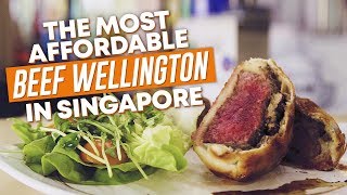 The Most Affordable 28 Beef Wellington in Singapore Meet 4 Meat [upl. by Sivaj615]