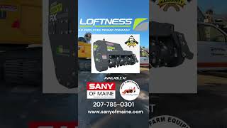 UFE amp Loftness brand Mulch Heads for your excavator Thanks Hagar Enterprises of Damariscotta ME [upl. by Skees330]