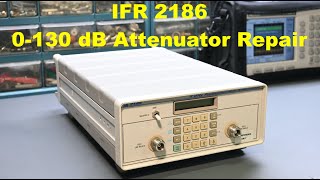 IFR Marconi 2186 Programmable Attenuator Repair [upl. by Inot]