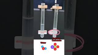 CARBON DIOXIDE VS LIMEWATER 💨💨 chemistry science gas highschool experiment [upl. by Lleder]