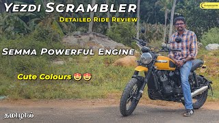 2024 YEZDI Scrambler  with Better refinement and low end response  Tamil Review  Chakkaram [upl. by Katzman]