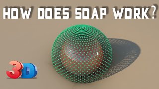 How does soap work 3D Animation [upl. by Donaldson727]