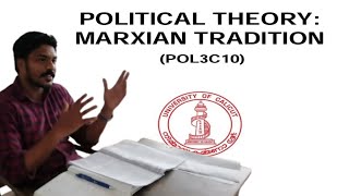 MARX  Historical Materialism  Dialectical materialism  POLITICAL THOUGHT [upl. by Amsden]