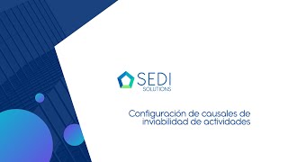 GBI  Causales de inviabilidad de actividades [upl. by Adle]