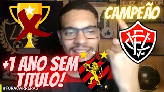 CHACOTA DE NOVO  MAIS UM ANO DO SPORT SEM TÍTULO  VITÓRIA CAMPEÃO DA SÉRIE B [upl. by Christoph]