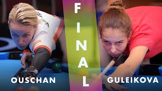 FINAL  Jasmin Ouschan v GULEIKOVA Aleksandra  9 ball Eurotour [upl. by Montfort]