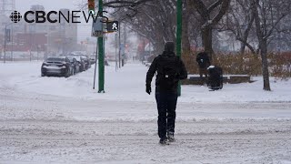 Saskatchewan starts digging out after 1st big storm of the winter [upl. by Byram]