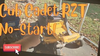 Cub Cadet RZTS Wont Start NO POWER Fixed [upl. by Adiaroz]