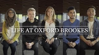 Life at Oxford Brookes – Student View  Oxford Brookes University [upl. by Nhar]