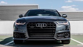 2017 Audi A6 Competition 346hp650Nm  the torque monster daytona grayblack optics [upl. by Leatrice]