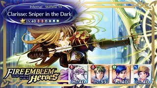 【Fire Emblem Heroes】Clarisse Infernal 3 amp 4 F2P Units  English Version [upl. by Prakash736]