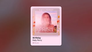 Katy Perry  Birthday Speed Up [upl. by Shayla111]