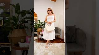 UN VESTITO 3 MODI DI INDOSSARLO outfitideas dress fashionshorts shortsvideo moda howtostyle [upl. by Aribold]