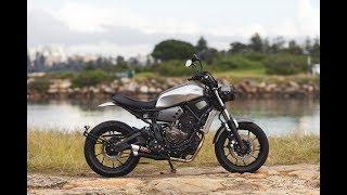 Yamaha XSR700  S2 Concept Tail Tidy  Custom Fender [upl. by Nosiram]