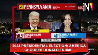 2024 Presidential Election America chooses Donald Trump [upl. by Nnuahs]