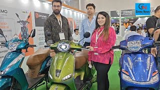 Dynamo Electric Scooter l Ev Expo 2023 l Dynamo RX 1 Electric Scooter Launched Dynamo India E Bike [upl. by Anitac305]