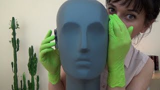 Binaural ASMR I Like Your Ears amp Polish Whisper Latex Gloves [upl. by Norita]