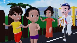 Pagal Bittu Sittu  Bittu or Remote wala Dinosaur  Bittu Sittu Toons  Pagal Beta  Cartoon Comedy [upl. by Eta]