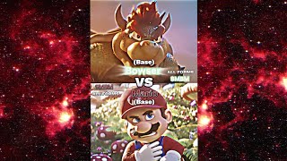 Mario Movie Vs Bowser Movie All Forms [upl. by Jody659]