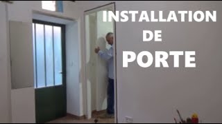 Installer une porte dintérieur [upl. by Fu]