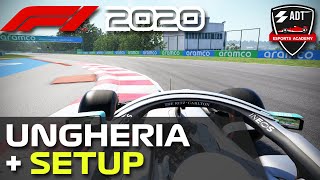 F1 2020  UNGHERIA HOTLAP  SETUP 112589 [upl. by Llabmik601]