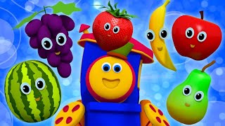 The Fruits Song  Learn Fruits Nursery Rhymes  Baby Songs  Kids Rhymes For Children [upl. by Nosneh302]