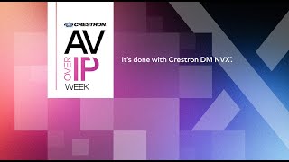 Livestream Launch Event AVoverIP Week … Its Done with DM NVX [upl. by Boj908]