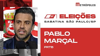 Sabatina do Metrópoles com Pablo Marçal PRTB candidato à Prefeitura de SP [upl. by Nyrrat]