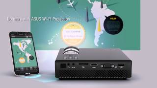 ASUS B1M Wireless LED Projector  Powerful for the Office Portable for the Road [upl. by Demmy]