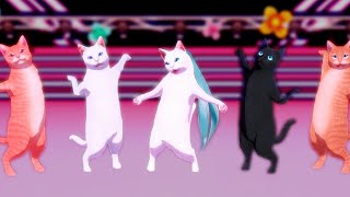 【MMD】Newly Edgy Idols but theyre cats [upl. by Dorcia]