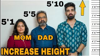 INCREASE HEIGHT NATURALLY  REALITY GROW TALLER DIET AND HACKS TO LOOK TALLER Mens Hacks Hindi [upl. by Artim]