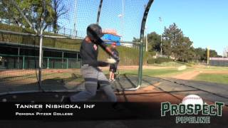 Tanner Nishioka Prospect Video Inf Pomona Pitzer College [upl. by Ayyn]