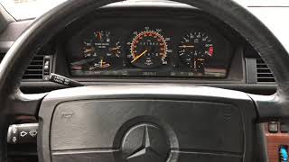 1989 MercedesBenz 300ce  Startup and Revving [upl. by Umeh]