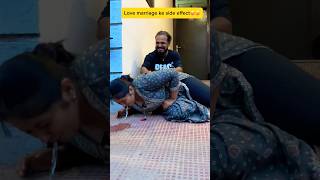 🤣😝😝लो भैया करलो Love marriage Hind ke sitara ftManojviral shorts trending couple comedy [upl. by Zurek]