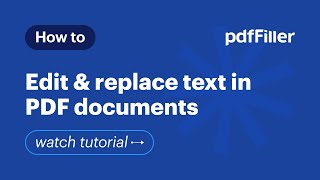 How to Replace Text in PDF [upl. by Saile]