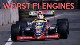 6 Of The Worst F1 Engines Ever [upl. by Olegnalehcim891]