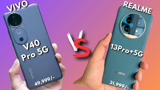 vivo v40 pro 5g vs realme 13 pro plus 5g  Detailed Comparison  techunwind [upl. by Suolekcin]