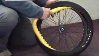 Stop a Flat Installation Video Stopaflat Bicycle Tyre [upl. by Raddie121]